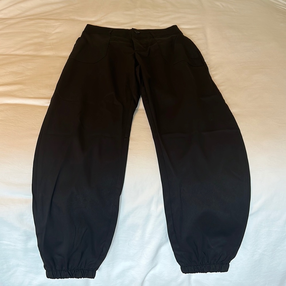 Black Pants XS with Elastic Ankles